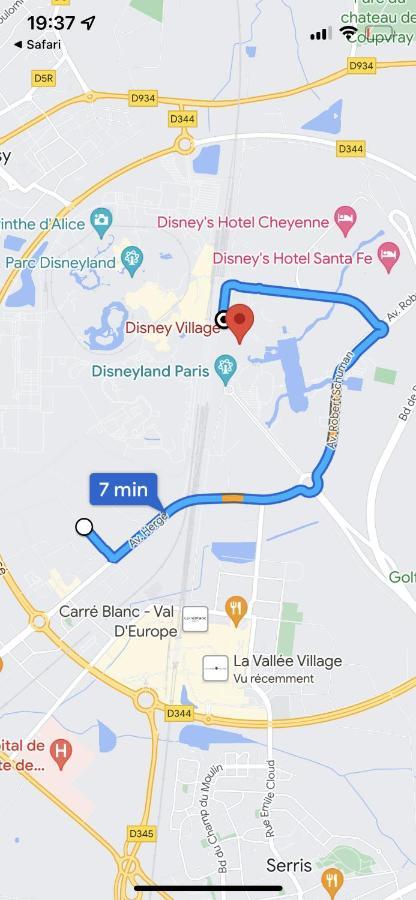 T3 Riviera Apartment Near Disneyland Paris Chessy  Esterno foto